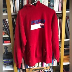 Vintage Pepsi Jerzees Pullover Hoodie